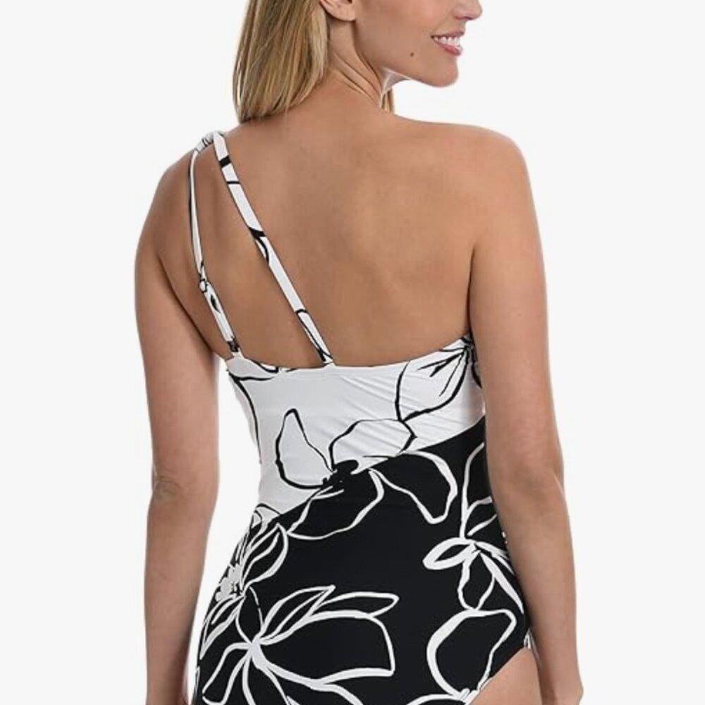 La Blanca Women's Shoulder One Piece Swimsuit - Picture 5 of 5